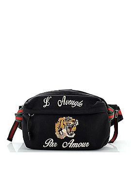 Gucci Tiger Belt Bag Embroidered Techno Canvas (view 1)