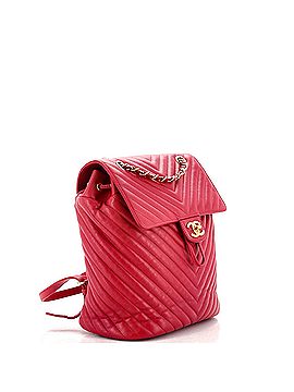 Chanel Urban Spirit Backpack Chevron Leather Large (view 2)