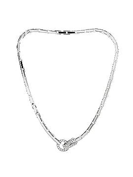 Cartier Agrafe Necklace 18K White Gold with Diamonds (view 2)
