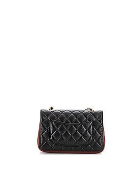 Chanel Strap Into Flap Bag Quilted Calfskin Small (view 2)