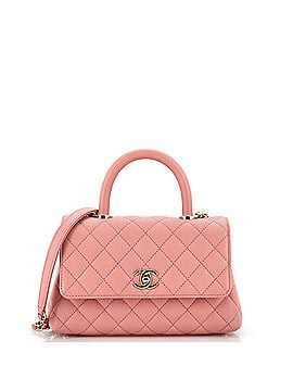 Chanel Coco Top Handle Bag Quilted Caviar Mini (view 1)
