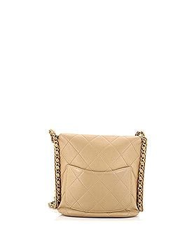 Chanel Chain Flap Hobo Quilted Calfskin Small (view 2)