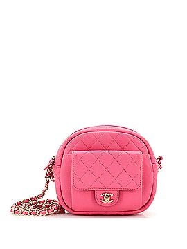 Chanel CC Day Camera Case Quilted Caviar Small (view 1)