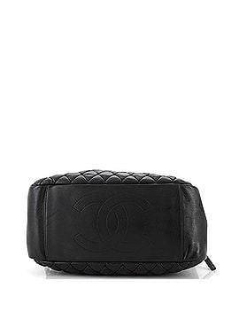 Chanel New Bubble Expandable Frame Zip Satchel Quilted Lambskin Large (view 2)