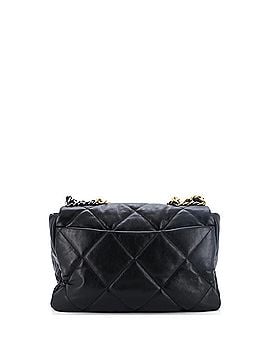 Chanel 19 Flap Bag Quilted Leather Maxi (view 2)