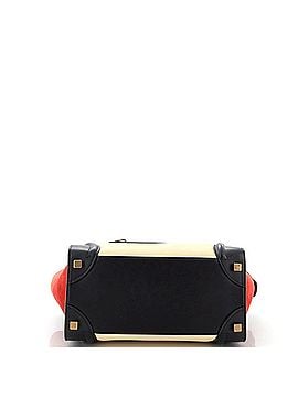 Céline Tricolor Luggage Bag Leather Micro (view 2)