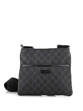 Gucci Flat Messenger Bag GG Coated Canvas Small (view 1)