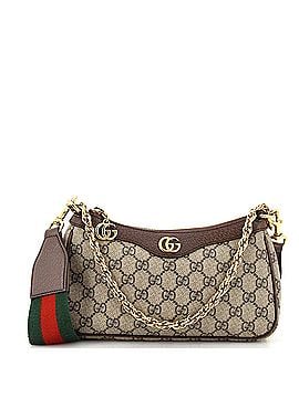 Gucci Ophidia Charm Shoulder Bag GG Coated Canvas Small (view 1)