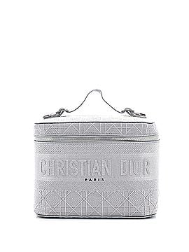 Christian Dior DiorTravel Vanity Case Cannage Embroidered Canvas (view 1)