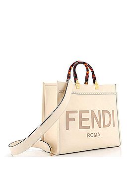 Fendi Sunshine Shopper Tote Leather Medium (view 2)