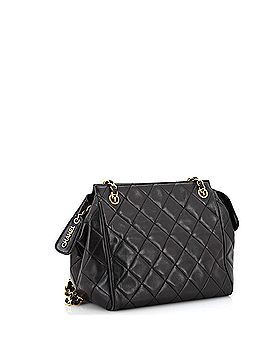 Chanel Vintage Chain Tote Quilted Lambskin Small (view 2)