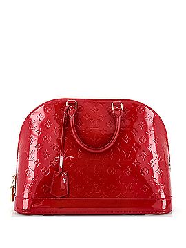 Louis Vuitton Alma Handbag Monogram Vernis GM (view 1)