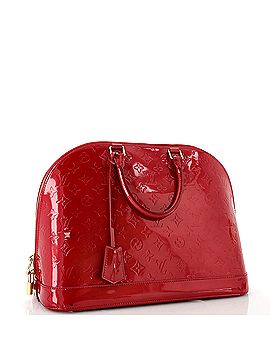 Louis Vuitton Alma Handbag Monogram Vernis GM (view 2)