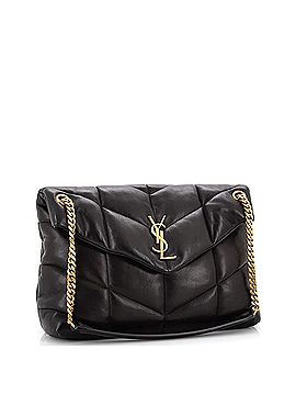 Saint Laurent Loulou Puffer Shoulder Bag Quilted Leather Medium (view 2)