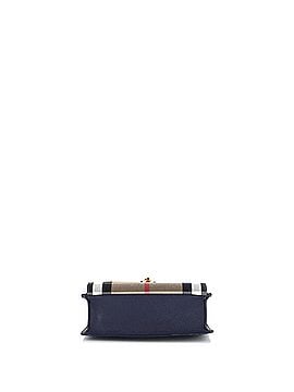 Burberry Macken Crossbody Bag Leather and House Check Canvas Baby (view 2)