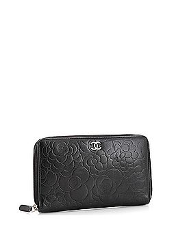 Chanel Zip Around Organizer Wallet Quilted Lambskin Large (view 2)