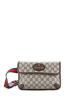 Gucci Neo Vintage Flap Belt Bag GG Coated Canvas (view 1)