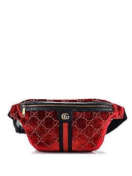 Gucci Ophidia Zip Belt Bag GG Velvet (view 1)