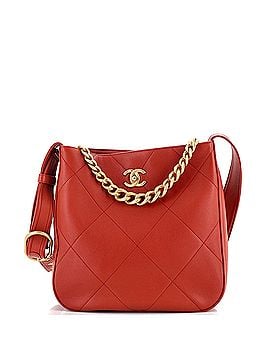 Chanel Easy Mood Hobo Quilted Calfskin (view 1)