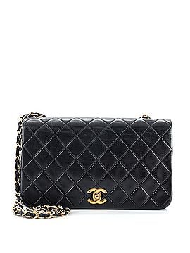 Chanel Vintage Full Flap Bag Quilted Lambskin Medium (view 1)