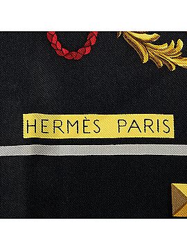 Hermès Les Cles Silk Scarf (view 2)