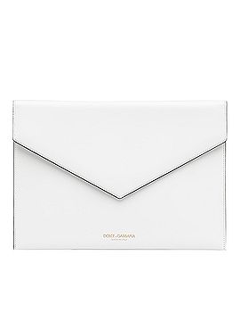Dolce & Gabbana Envelope Leather Clutch (view 1)