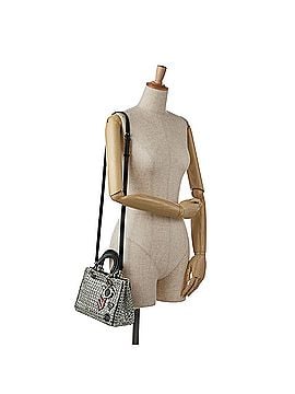 Dior Small Tweed Patch Diorissimo Tote (view 2)
