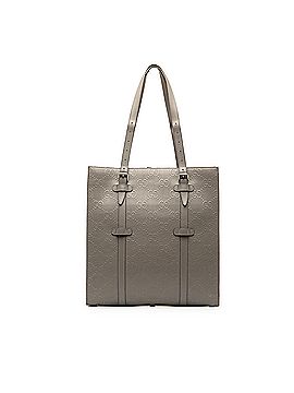 Gucci GG Embossed Leather Vertical Tote (view 1)
