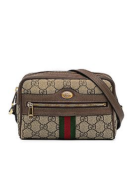 Gucci Mini GG Supreme Ophidia Crossbody Bag (view 1)
