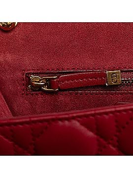 Dior Small Lambskin Cannage DiorAddict Flap (view 2)