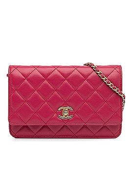 Chanel Lambskin Pearl Crush Wallet On Chain (view 1)