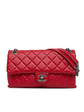 Chanel CC Quilted Lambskin Single Flap (view 1)