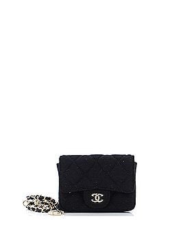 Chanel Classic Flap Chain Belt Bag Quilted Jersey Mini (view 1)