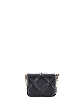 Chanel 19 Convertible Flap Coin Purse With Chain Quilted Lambskin (view 2)