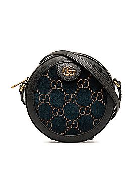 Gucci GG Velvet Ophidia Round Crossbody Bag (view 1)