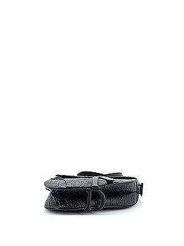 Christian Dior Saddle Handbag Oblique Embossed Calfskin Medium (view 2)