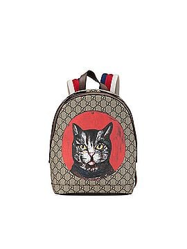 Gucci GG Supreme Mystic Cat Backpack (view 1)