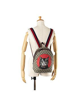 Gucci GG Supreme Mystic Cat Backpack (view 2)