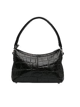Mulberry Embossed Leather Shoulder Bag (view 1)