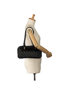 Gucci GG Denim Shoulder Bag (view 2)
