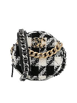 Chanel Tweed 19 Round Clutch with Chain (view 1)