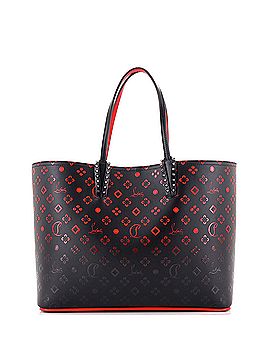 Christian Louboutin Cabata East West Tote Degrade Monogram Printed Leather Large (view 1)