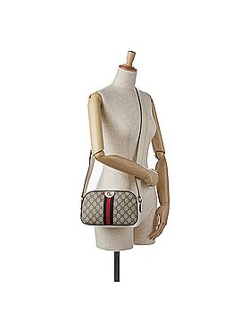 Gucci GG Supreme Ophidia Crossbody Bag (view 2)