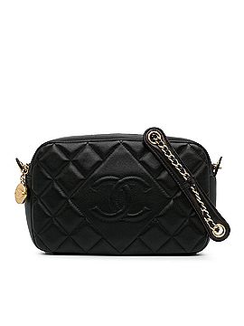 Chanel CC Quilted Lambskin Diamond Camera Bag (view 1)
