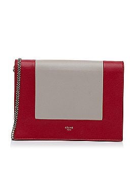 Céline Frame Leather Wallet on Chain (view 1)
