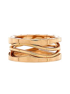 Bvlgari B.Zero1 Design Legend Zaha Hadid Three Band Ring 18K Rose Gold (view 1)