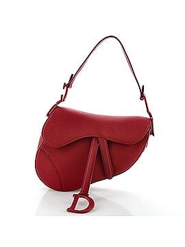 Christian Dior Ultra Matte Saddle Handbag Leather Medium (view 1)
