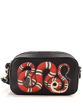 Gucci Animalier Top Handle Camera Bag Printed Leather Medium (view 1)