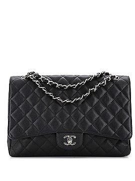 Chanel Classic Single Flap Bag Quilted Caviar Maxi (view 1)