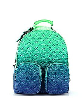 Louis Vuitton Multipocket Backpack Limited Edition Illusion Monogram Taurillon Leather (view 1)